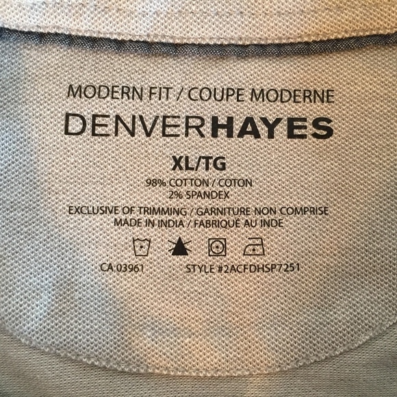 Denver Hayes Short Sleeve Knit Button Down - Picture 5 of 5